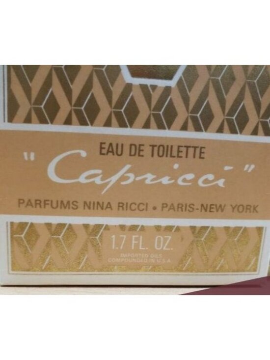 Capricci by Nina Ricci 1.7oz Rare VINTAGE Jasmine Ylang Tuberose Sandalwood Lily